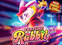 Casino Slot Game with Lucky Rabbit Theme